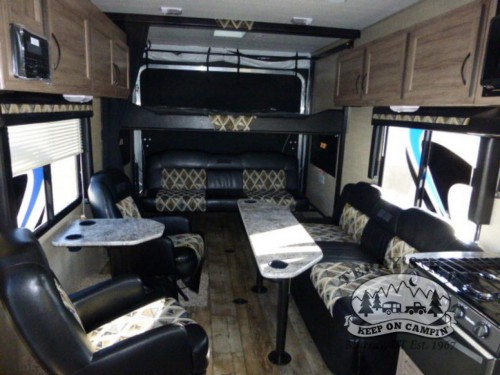 Pacific Coachworks Sandsport Toy Hauler Interior