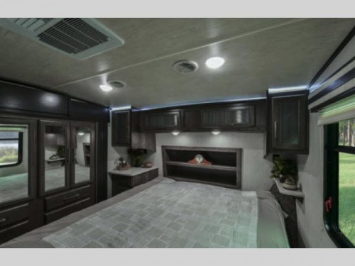 Heartland Cyclone Toy Hauler Fifth Wheel Bedroom