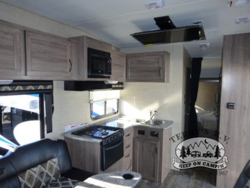 Pacific Coachworks Sandsport Toy Hauler Kitchen