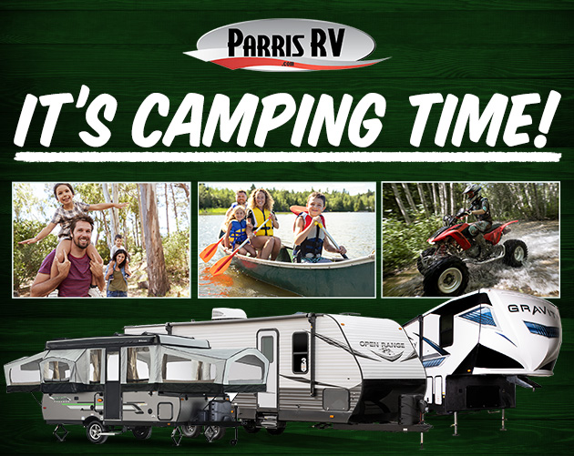 Camping Time Banner